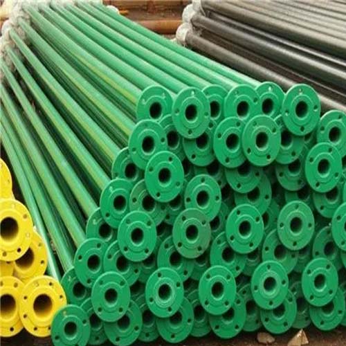 咸阳涂塑钢管施工案例